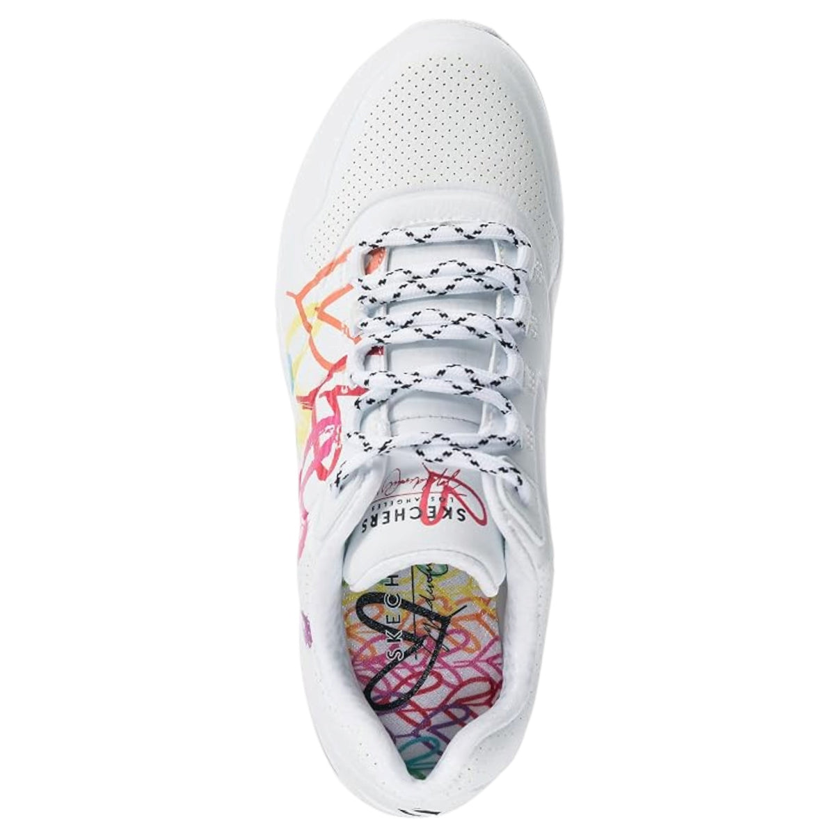 Women Skechers Uno 2 - Floating Love Shoes White