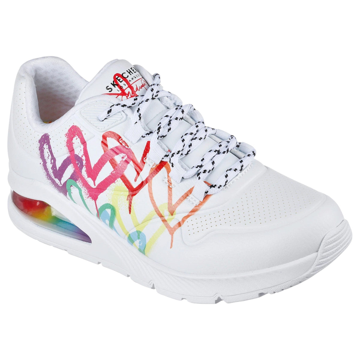 Women Skechers Uno 2 - Floating Love Shoes White
