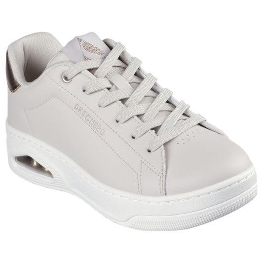 Womens Skechers Uno Court - Courted Air Shoes Natural