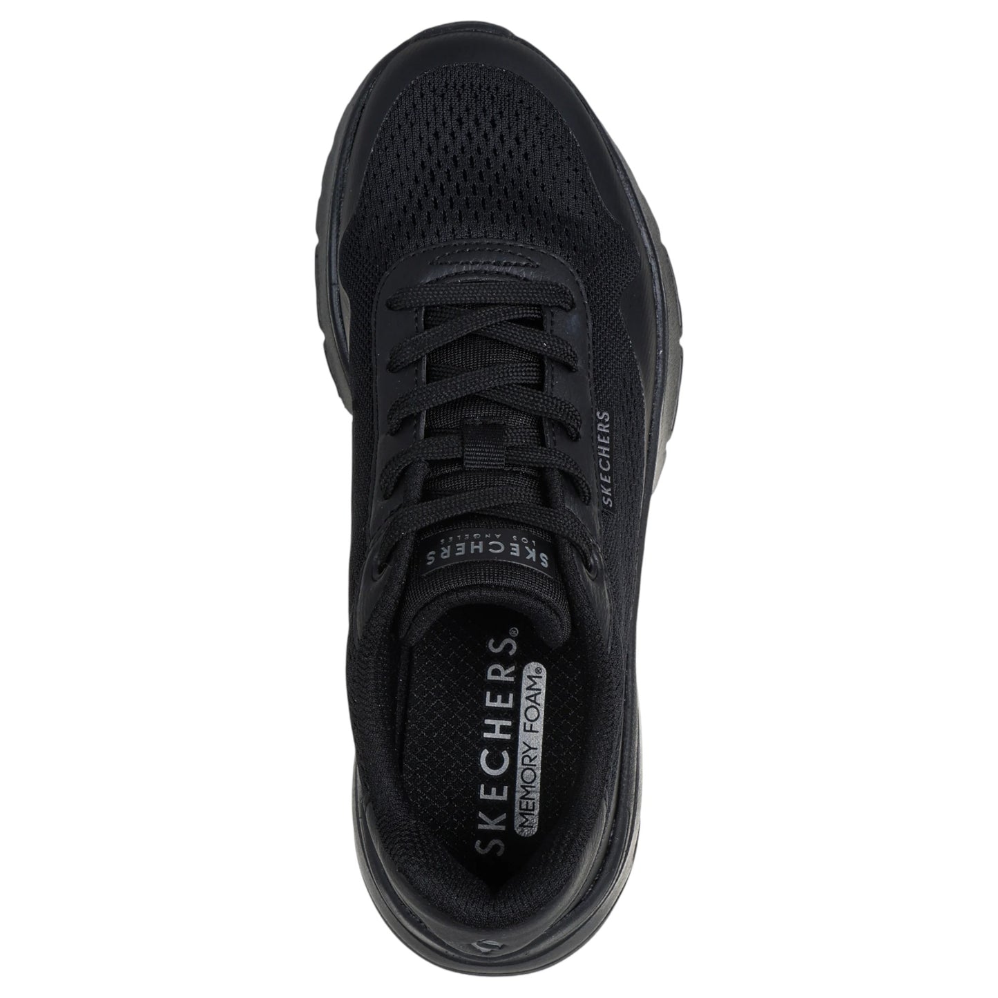 Womens Skechers Uno Flex Athletic Shoes Black