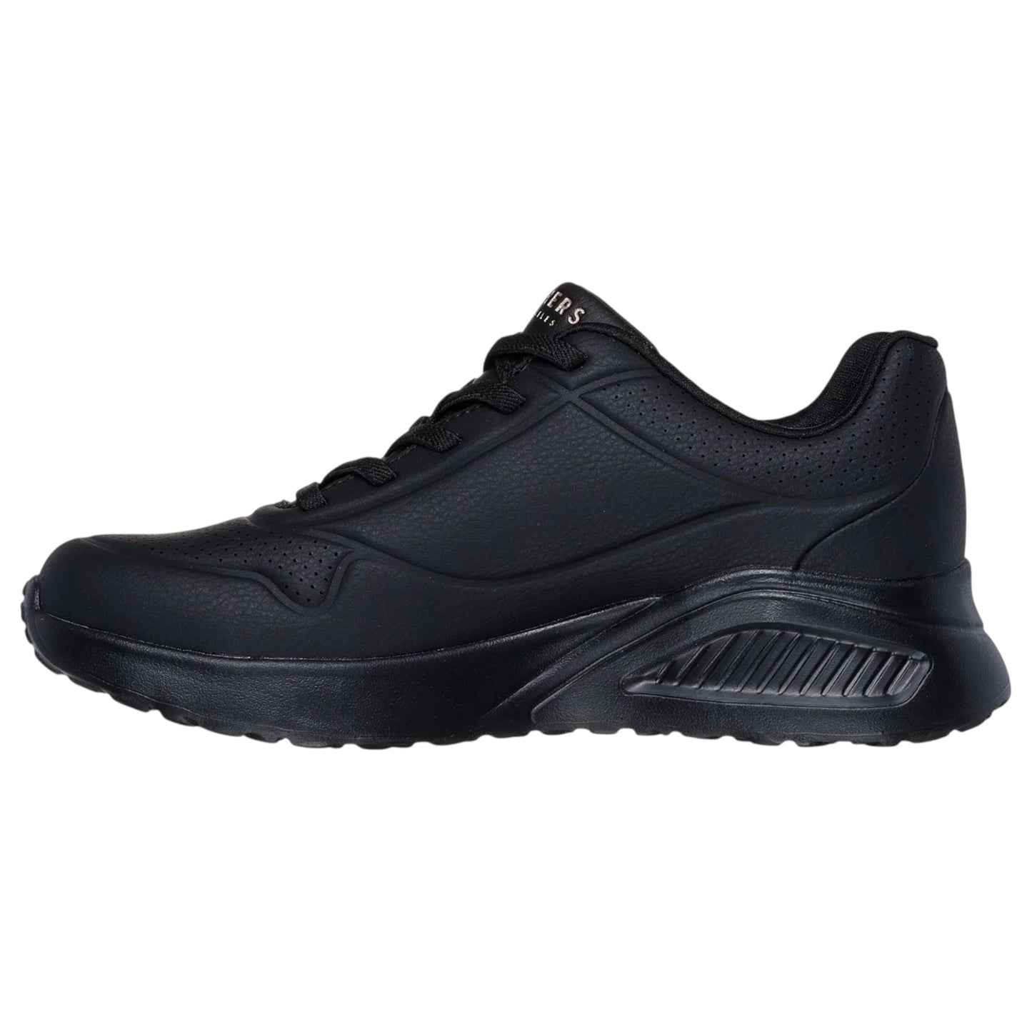 Mens Skechers Uno Lite - Lite Work Shoes Black