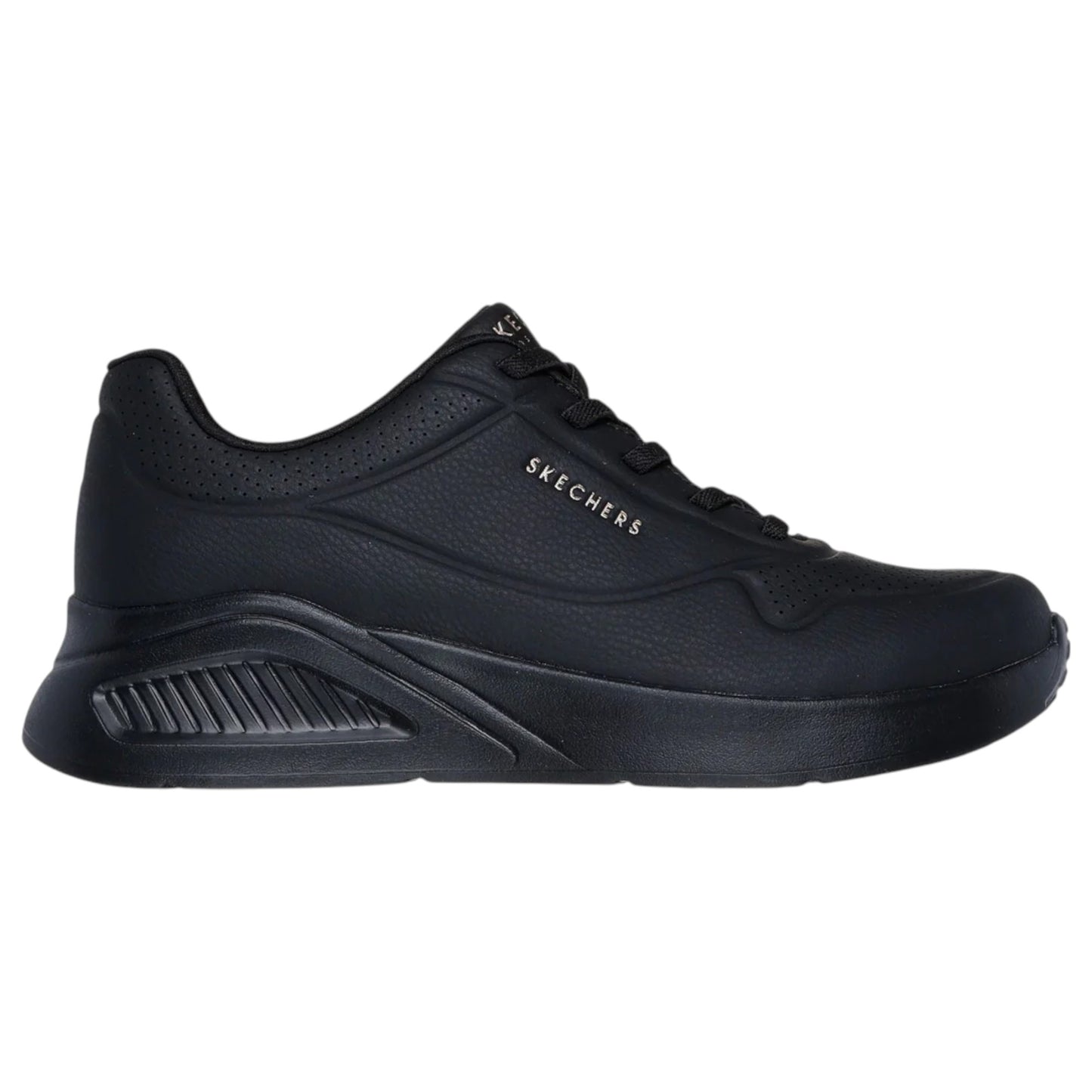 Mens Skechers Uno Lite - Lite Work Shoes Black