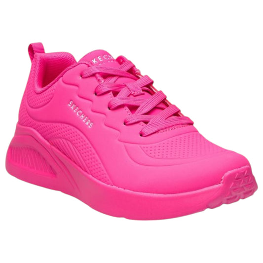 Womens Skechers Uno Lite Lighter One Shoes Hot Pink