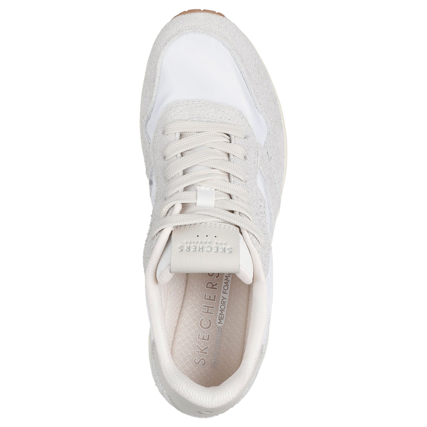 Womens Skechers Uno Vintage Athletic Shoes White