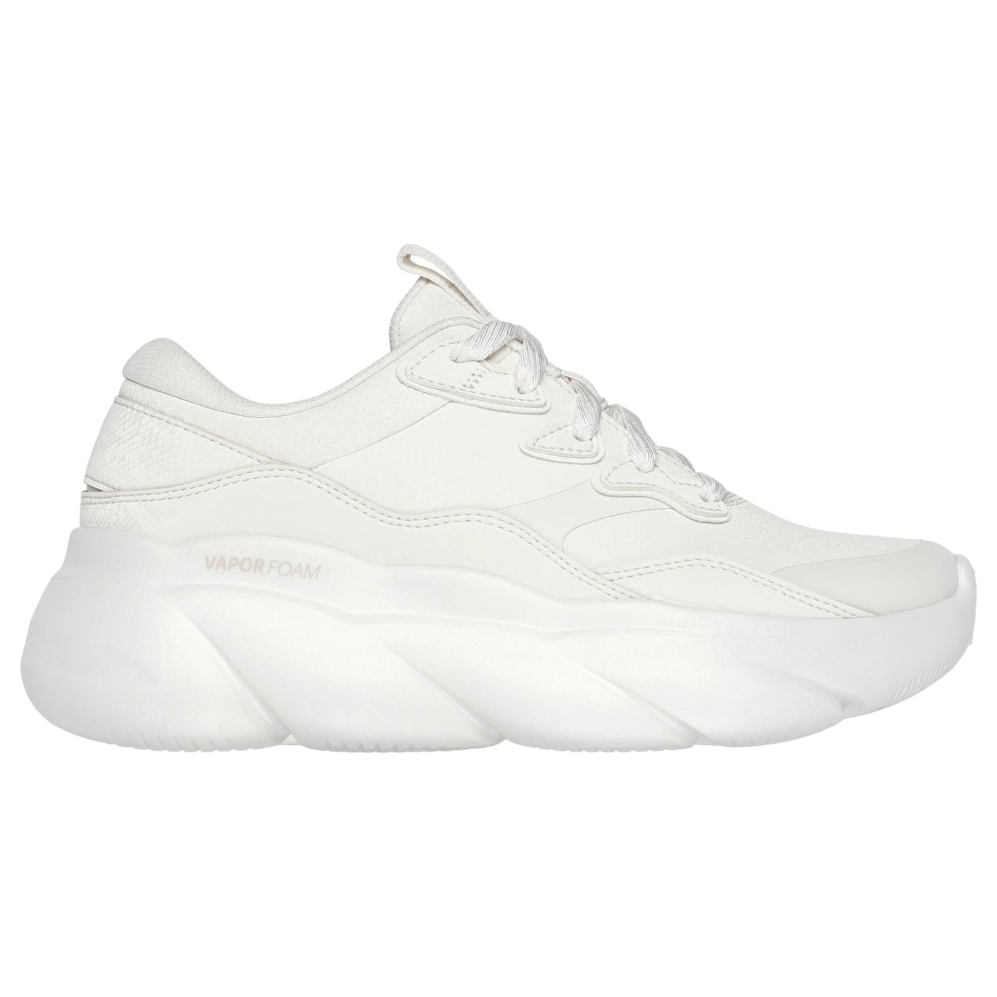 Womens Skechers Vapor Step - Jet Setter Athletic Shoes Off White