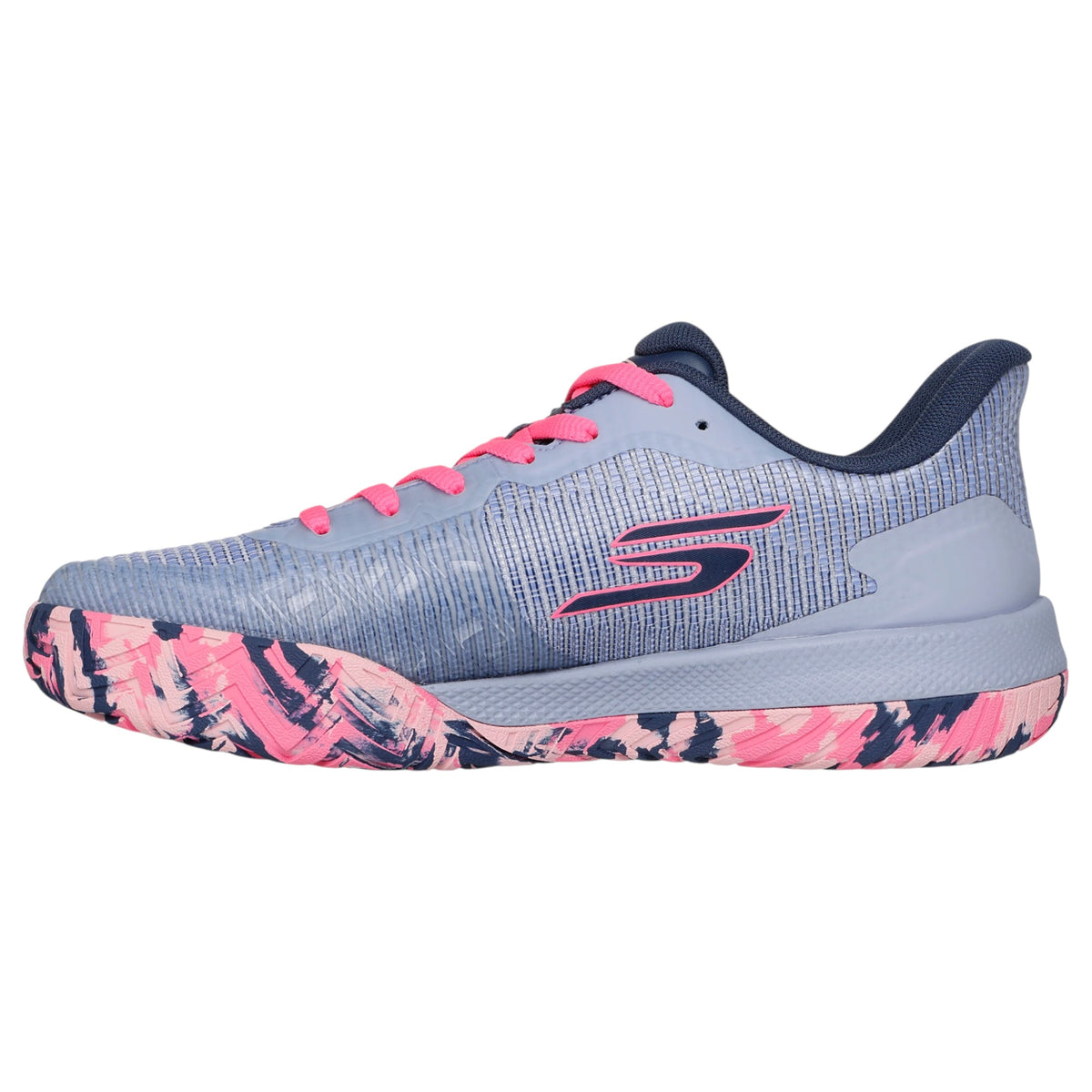 Womens Skechers Viper Court Pro 2.0 - Pickleball Shoes Grey/Lavender