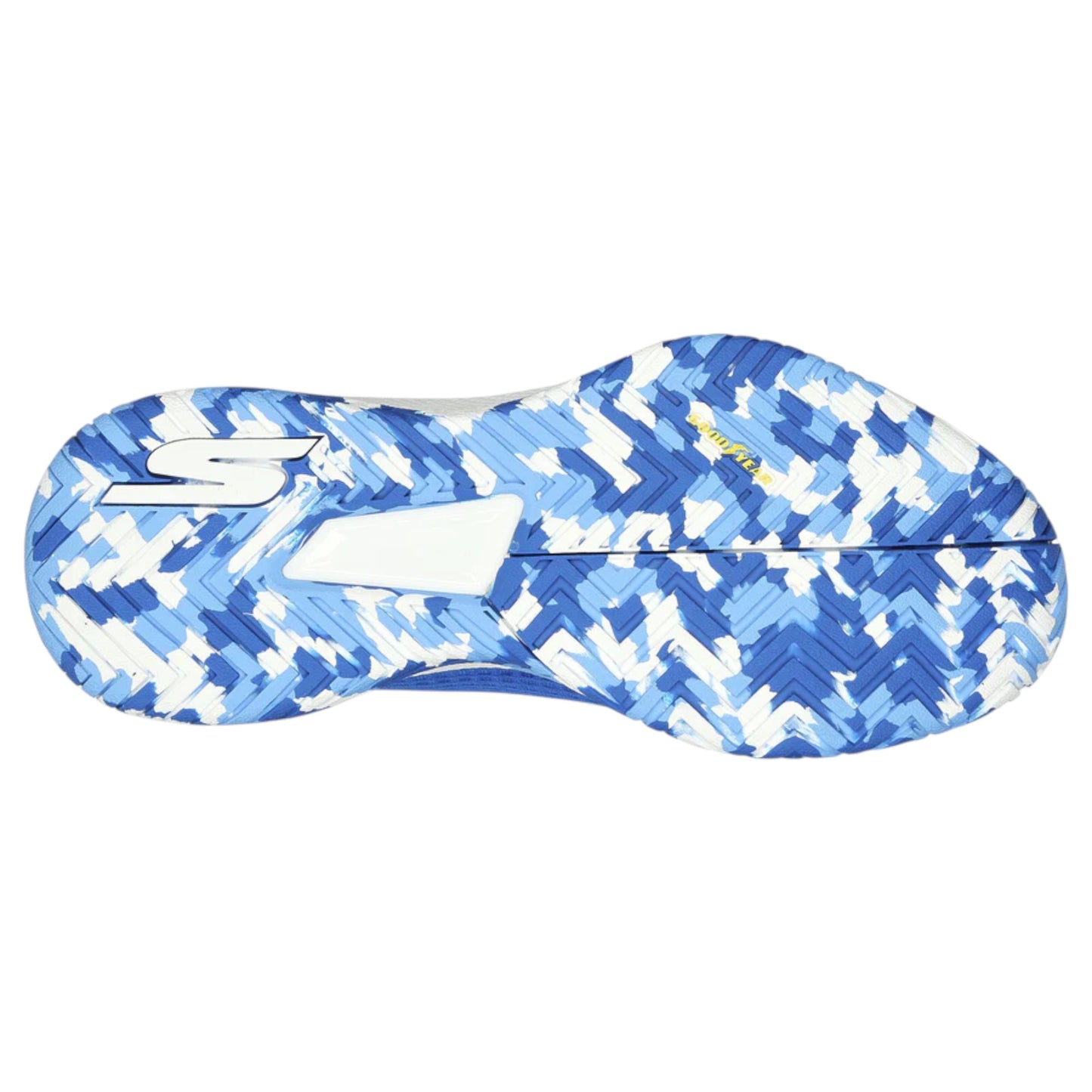 Womens Skechers Viper Court Pro Shoes Blue/White