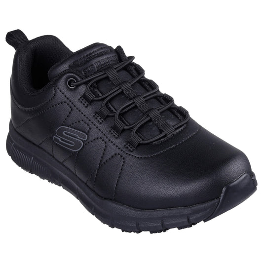 Womens Skechers Work: Nampa - Beja Shoes Black