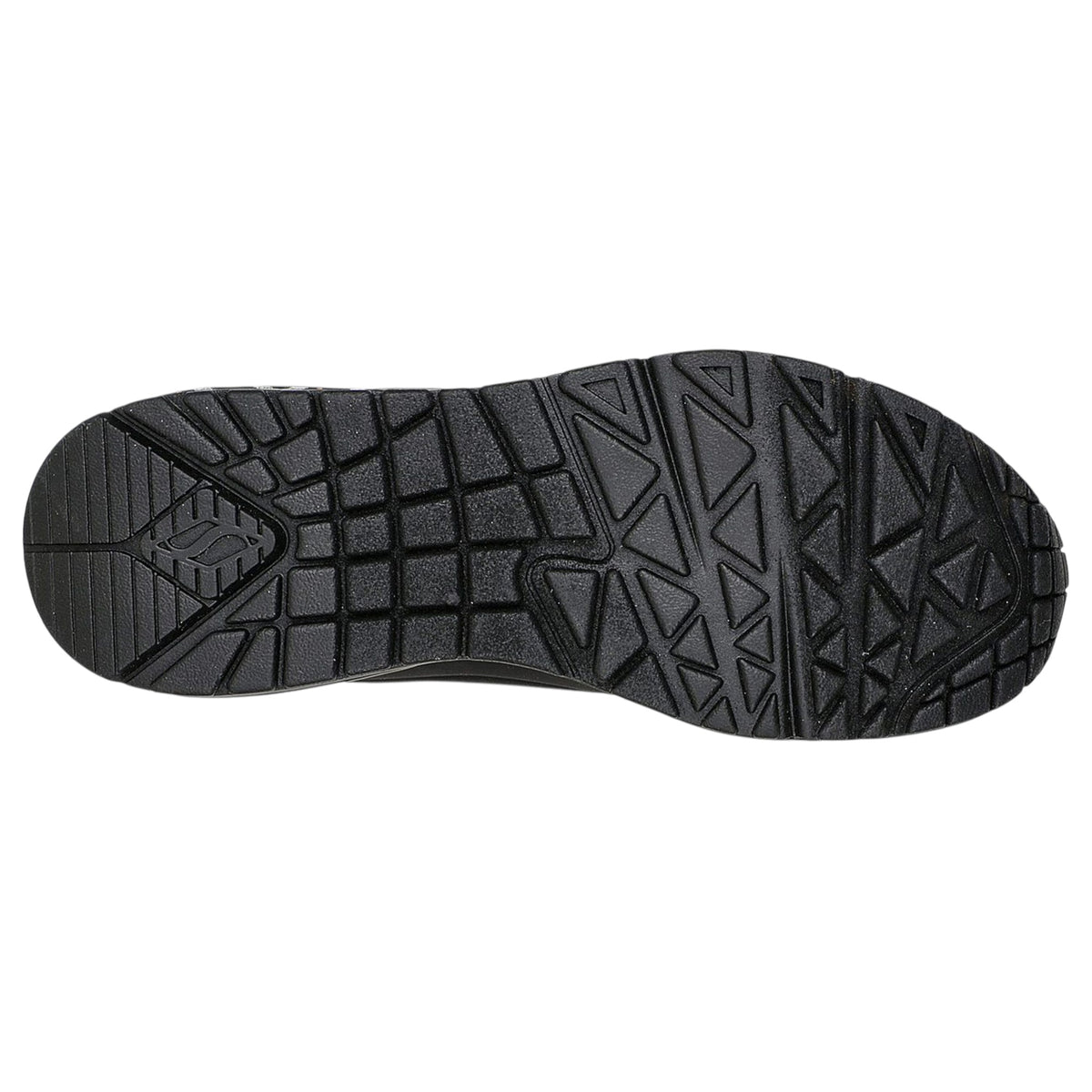 Womens Skechers X Jgoldcrown Uno - Metallic Love Black/ Gold Athletic Shoes