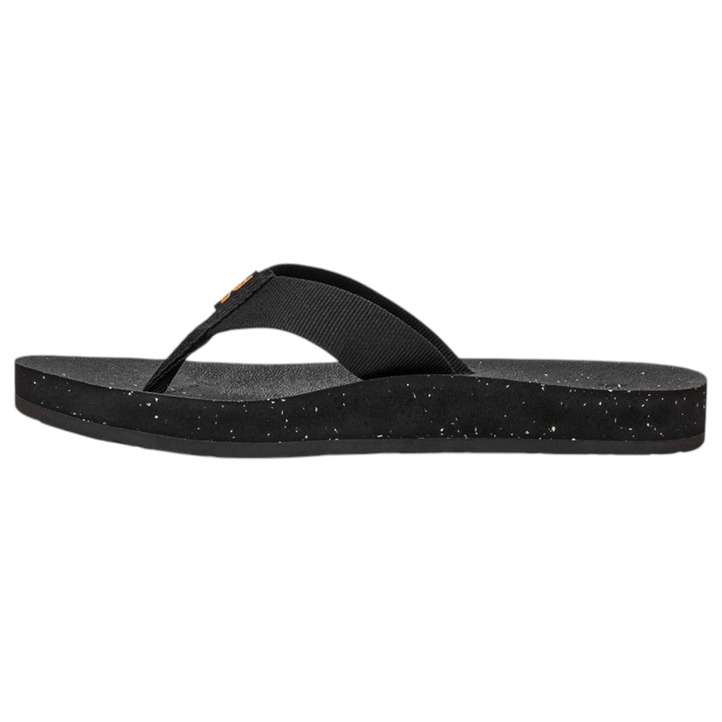 Womens Teva Reflip Thongs Black/Black