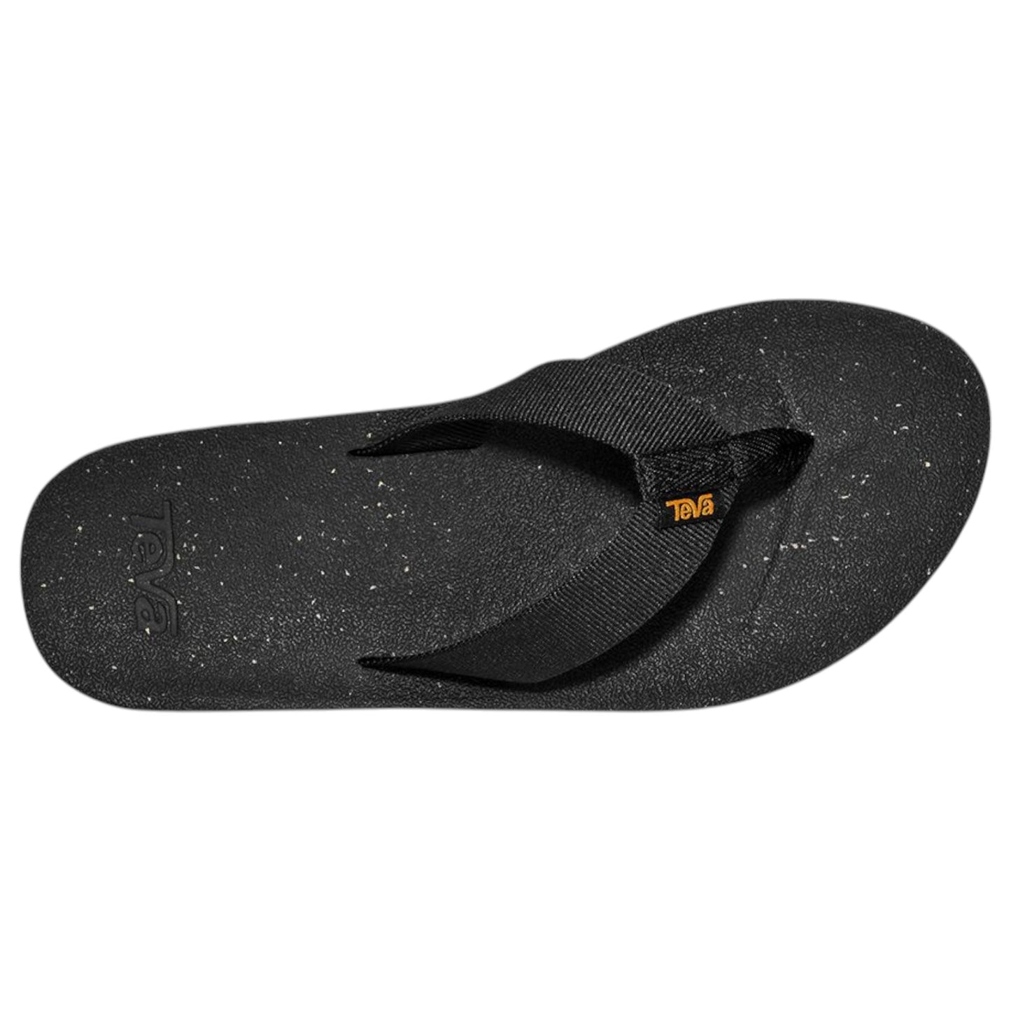 Womens Teva Reflip Thongs Black/Black