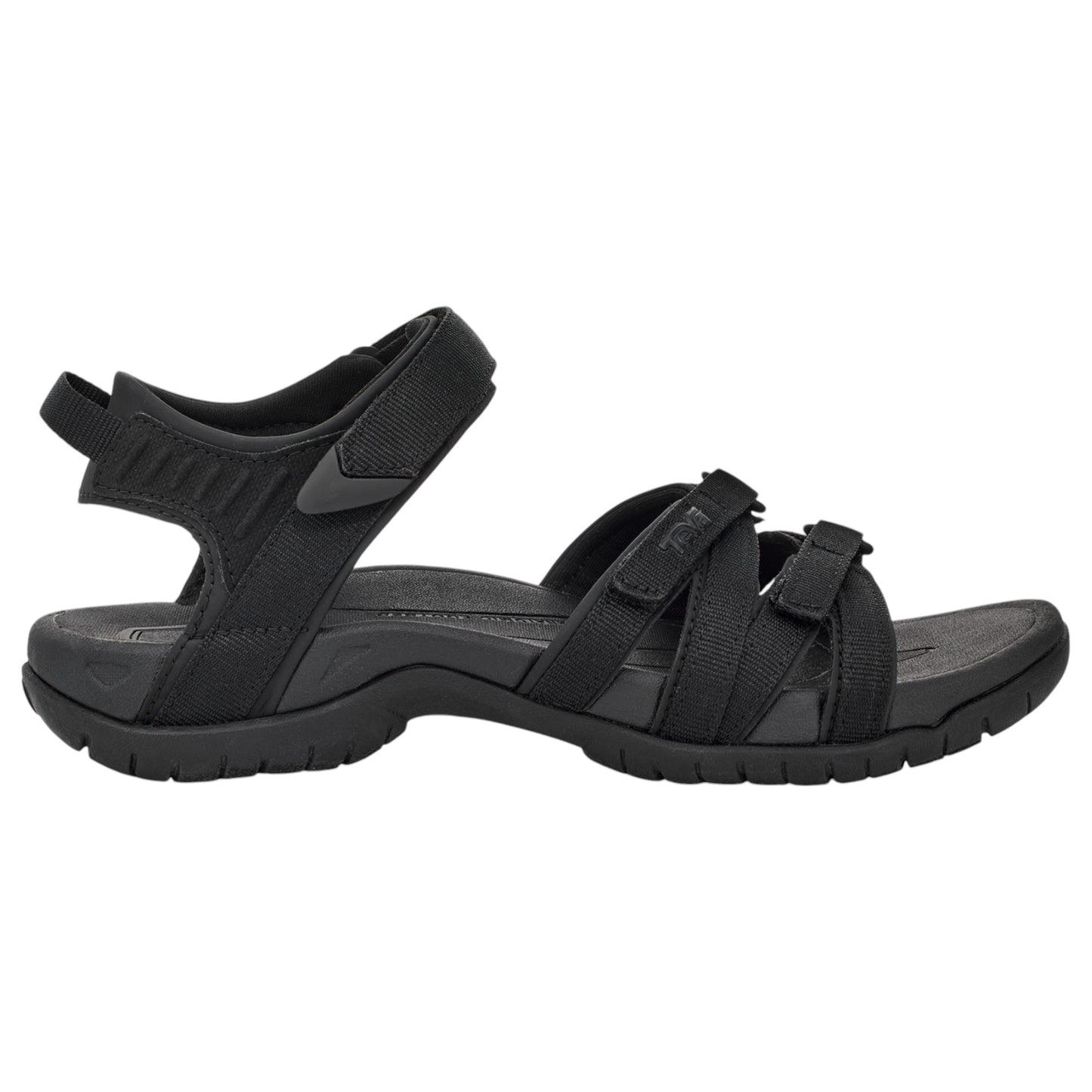 Womens Teva Tirra Sandals Black/Black
