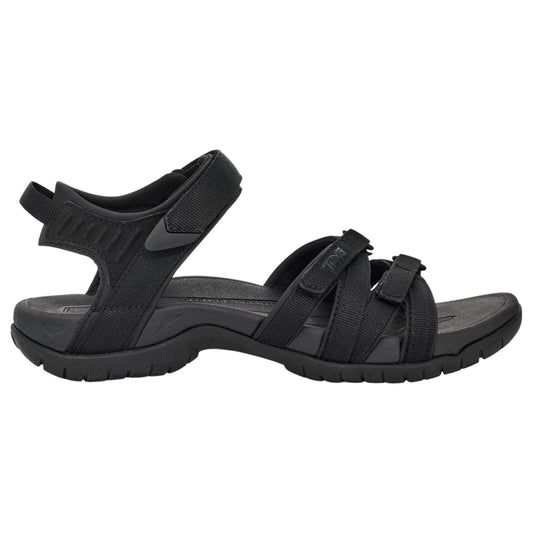 Womens Teva Tirra Sandals Black/Black