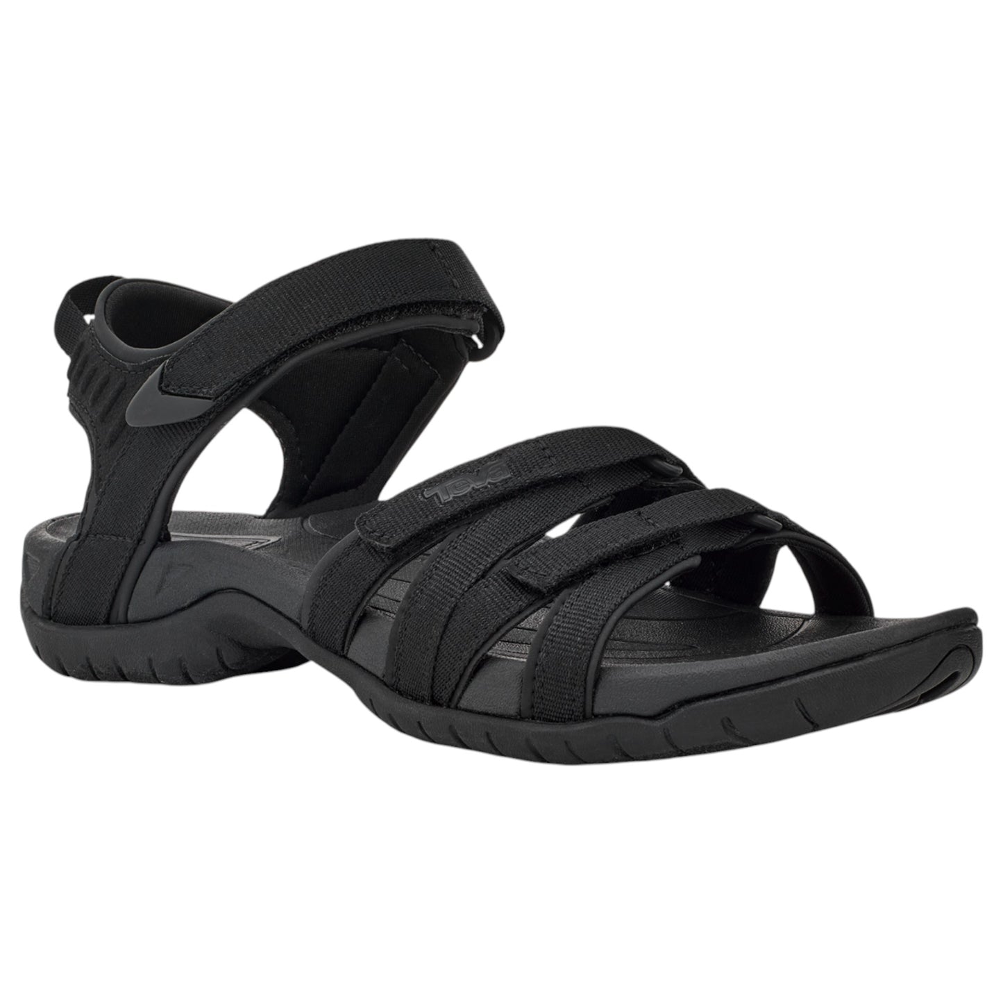 Womens Teva Tirra Sandals Black/Black