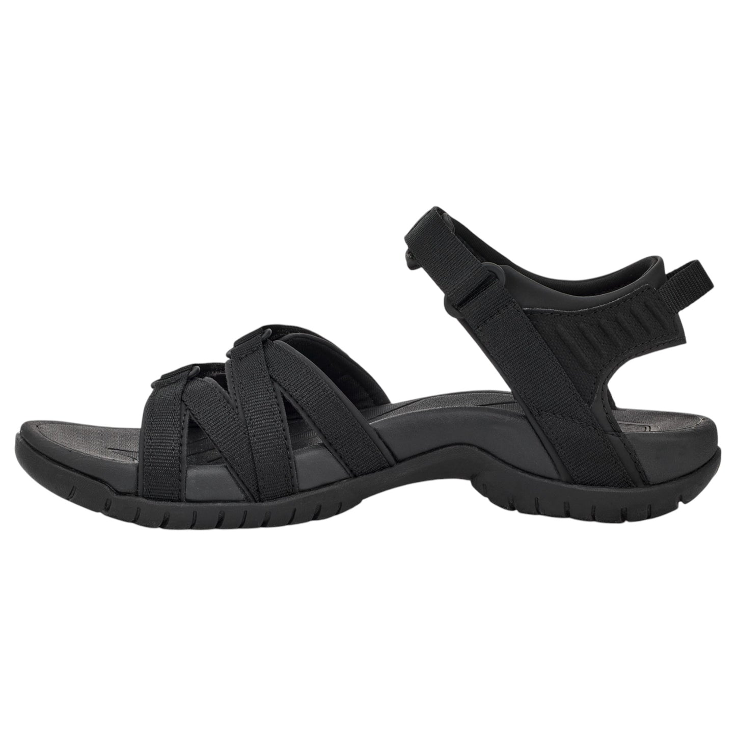 Womens Teva Tirra Sandals Black/Black