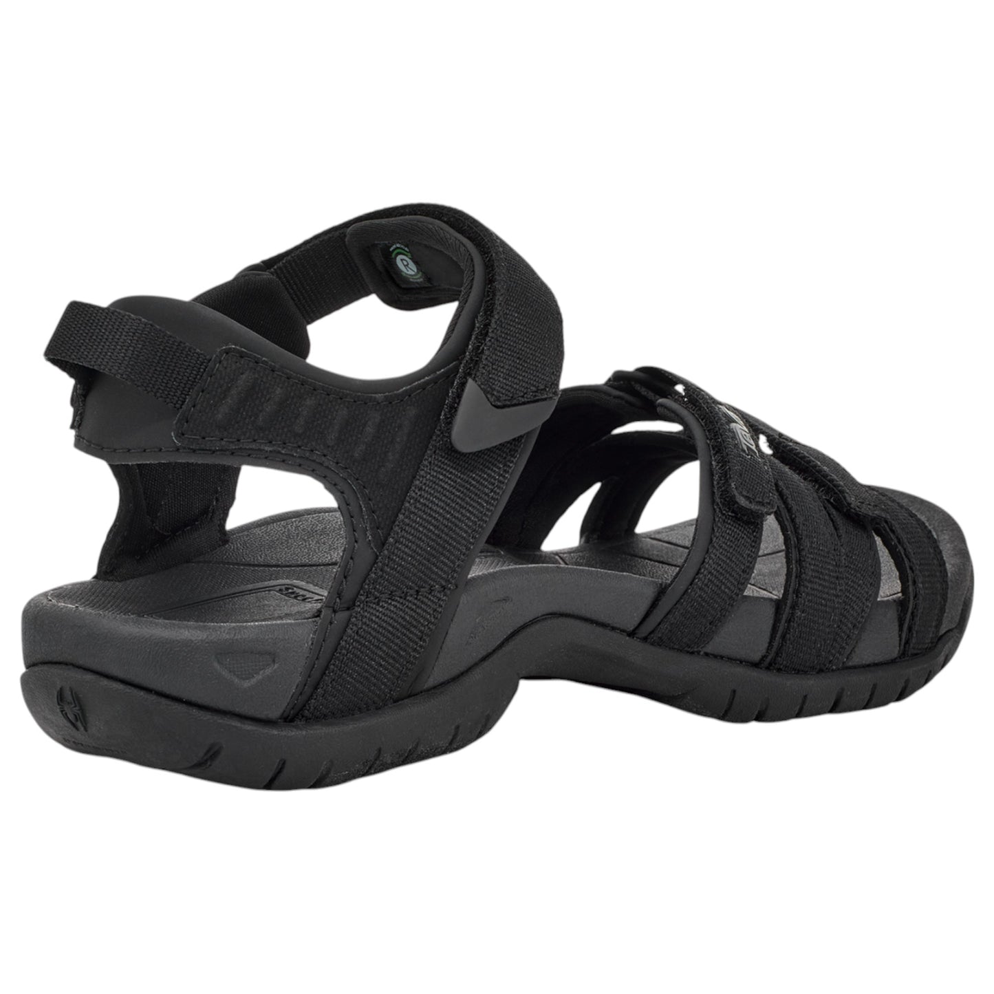 Womens Teva Tirra Sandals Black/Black