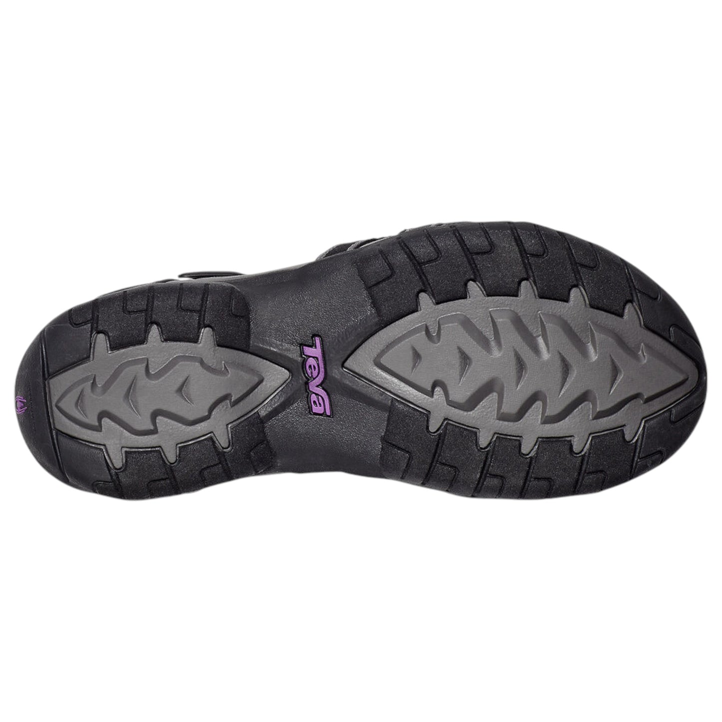 Womens Teva Tirra Sandals Black/Grey