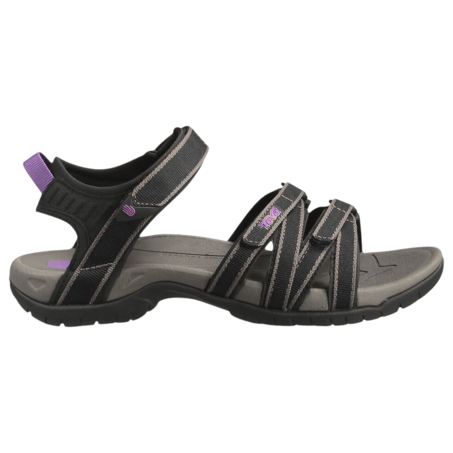 Womens Teva Tirra Sandals Black/Grey