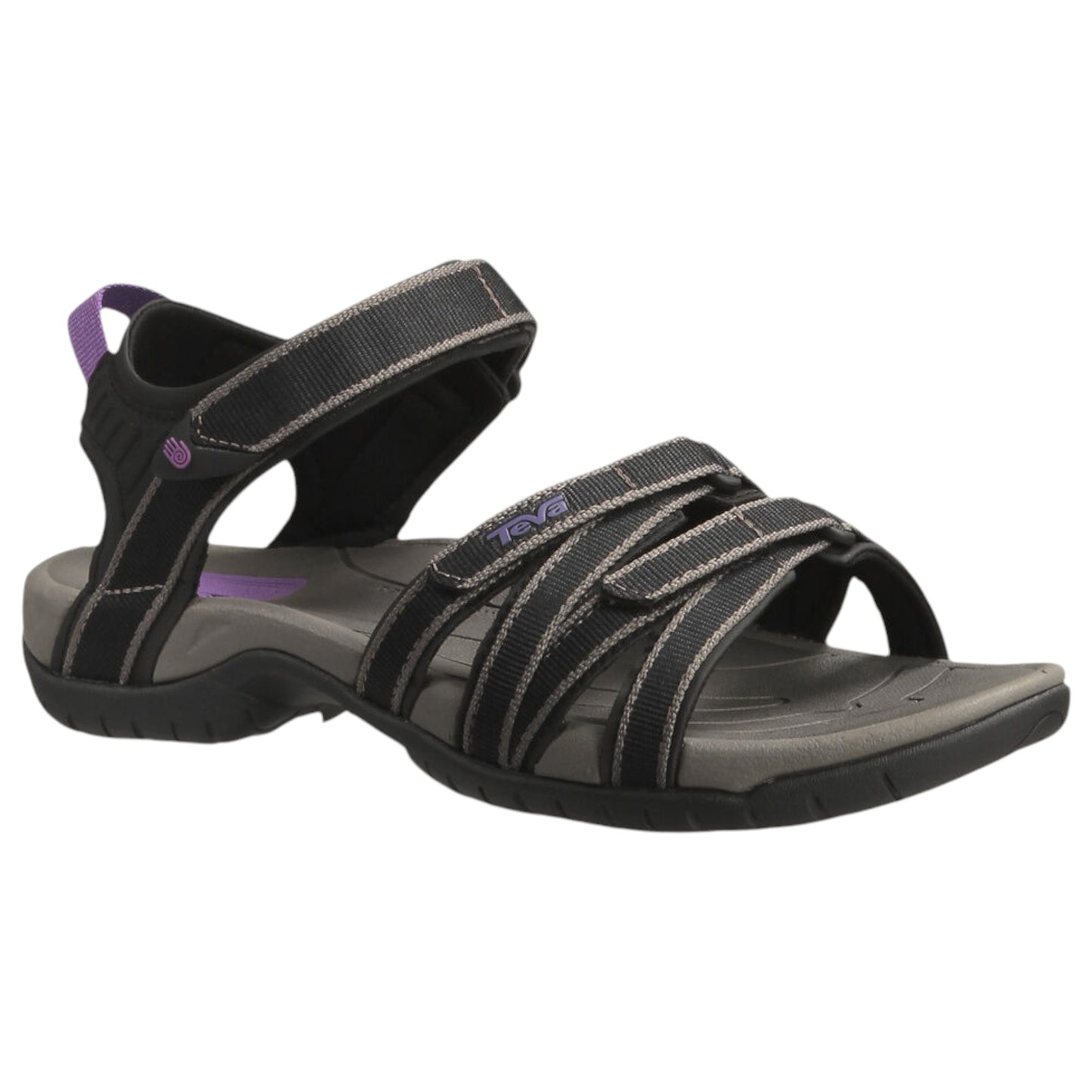 Womens Teva Tirra Sandals Black/Grey