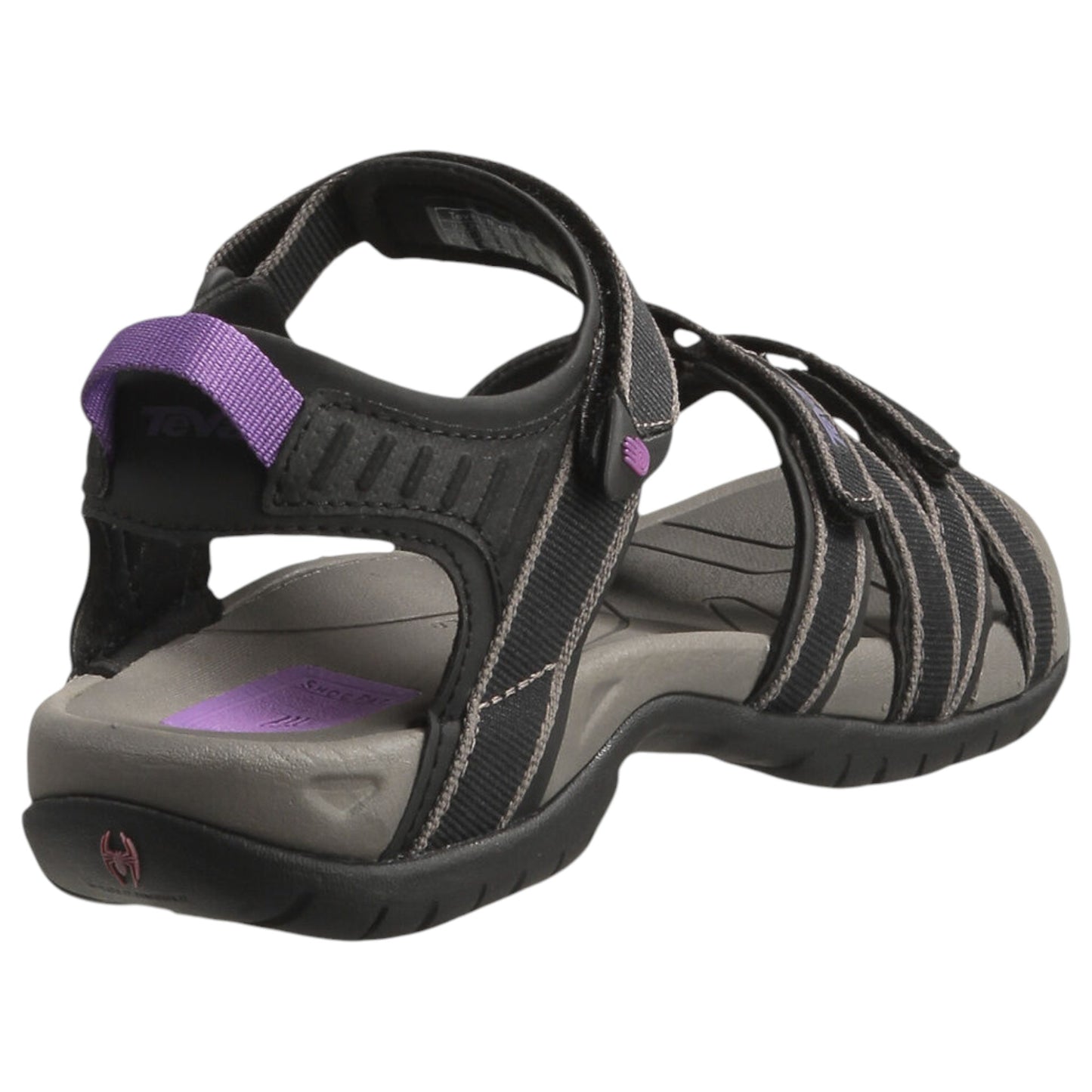Womens Teva Tirra Sandals Black/Grey