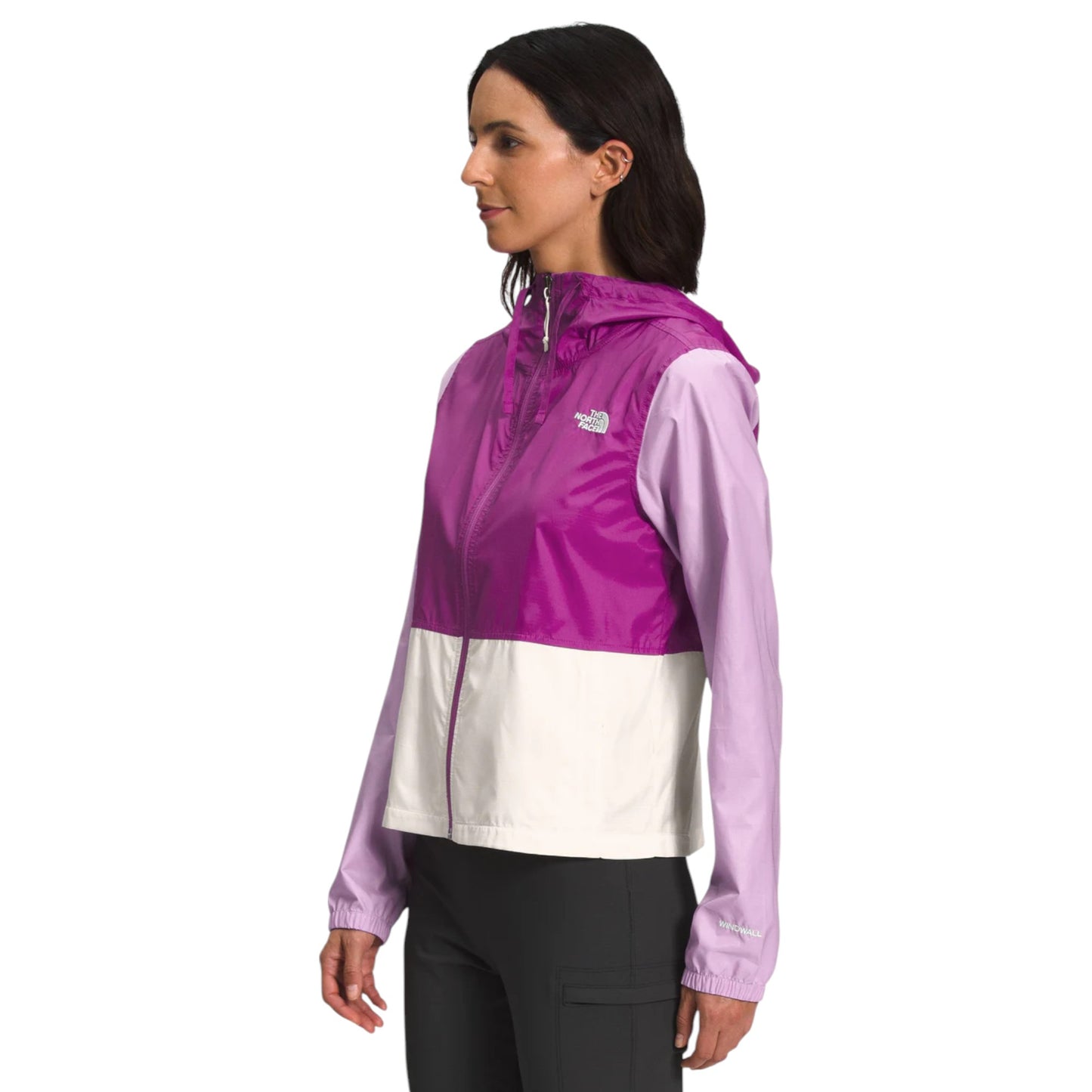 Womens The North Face Cyclone Jacket 3 Hooded Hoodie Purple