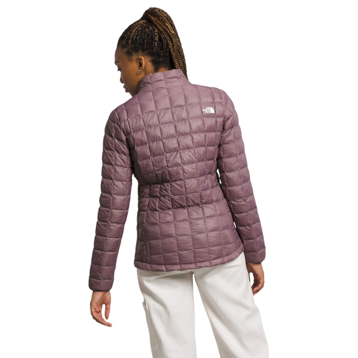 Womens The North Face Thermoball Eco 2.0 Hooded Hoodie Fawn Grey