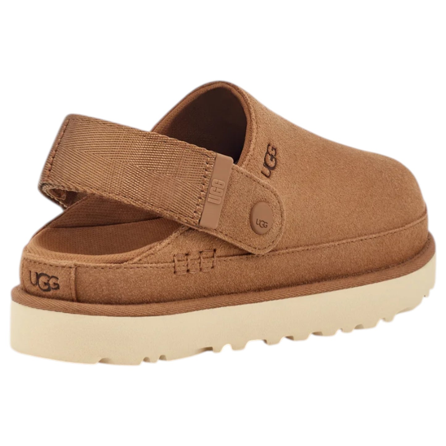 Womens UGG Goldenstar Clog Slippers Chestnut