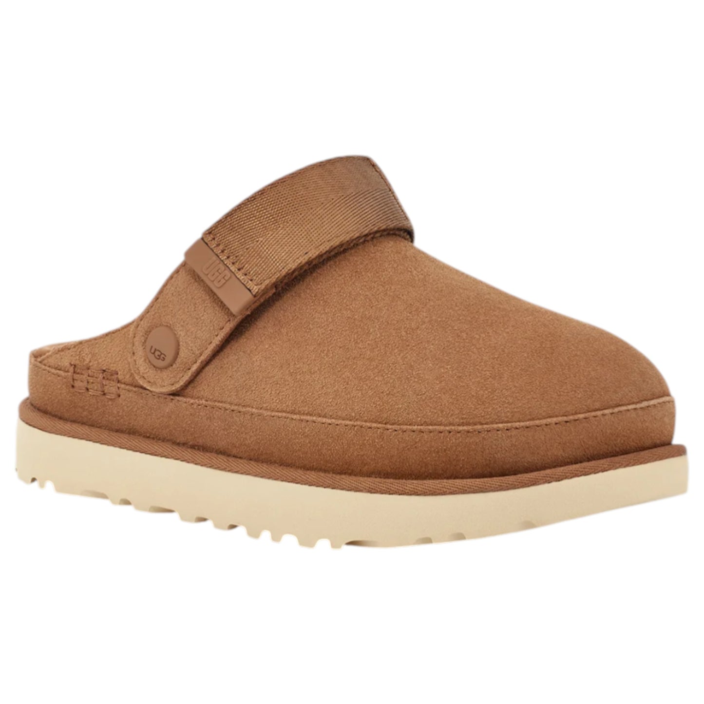 Womens UGG Goldenstar Clog Slippers Chestnut