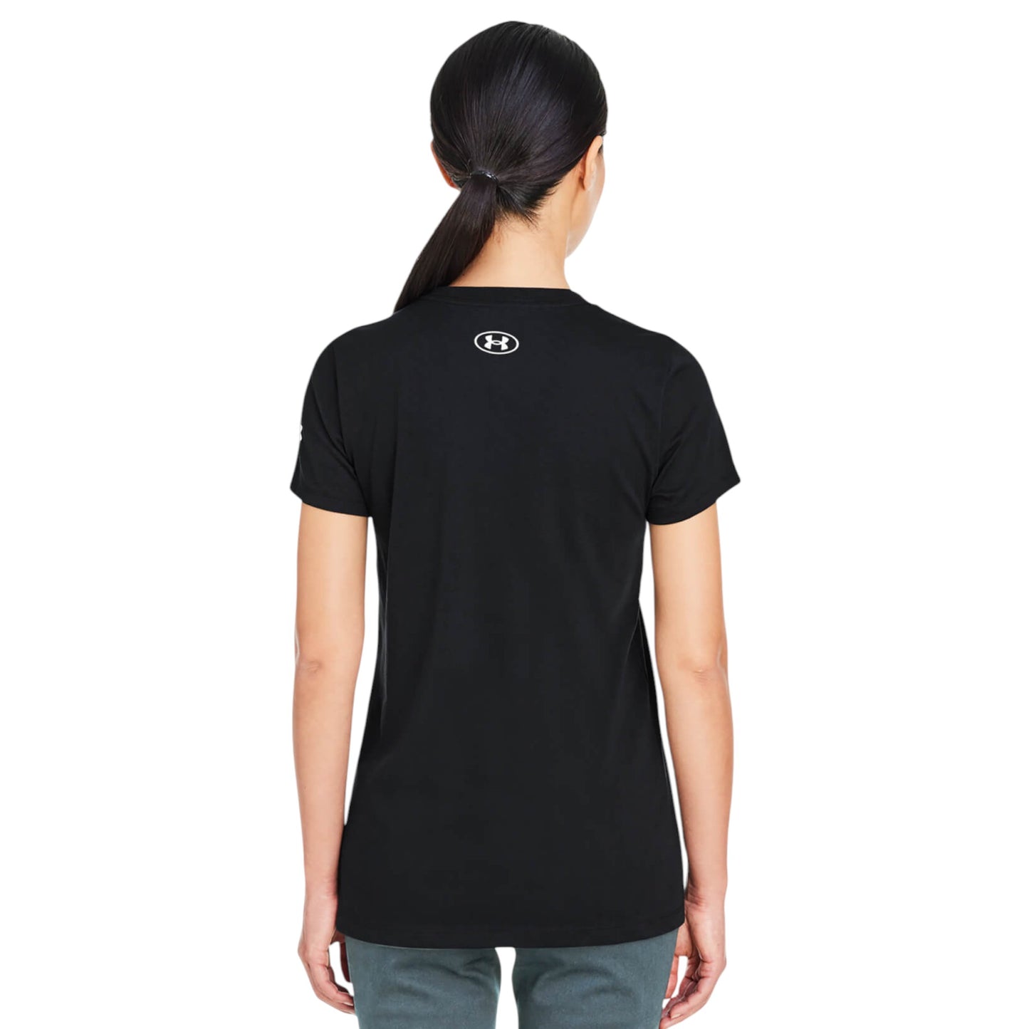 Womens Under Armour Athletic Short Sleeve T-Shirt Black