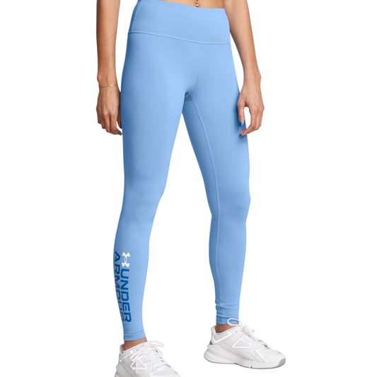 Womens Under Armour Campus Graphic Leggings Horizon Blue