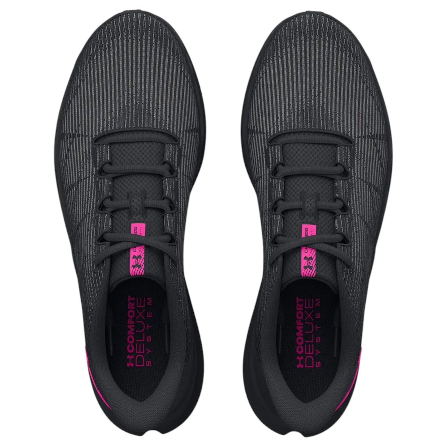 Womens Under Armour Charged Speed Swift Shoes Black/Pink