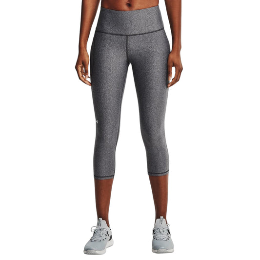 Womens Under Armour Hi Tech Capris Leggings Charcoal