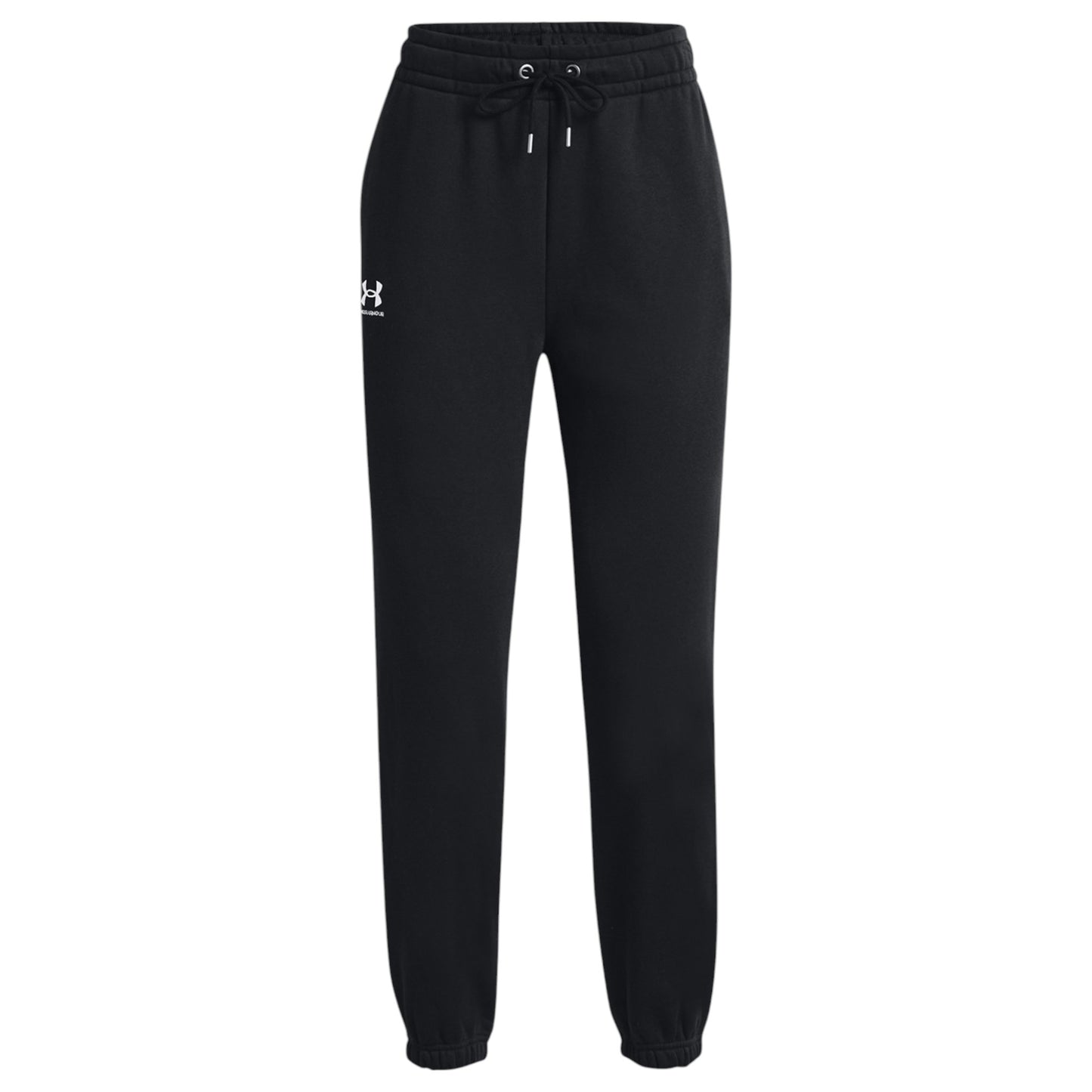 Womens Under Armour Icon Essential Fleece Trackies Black