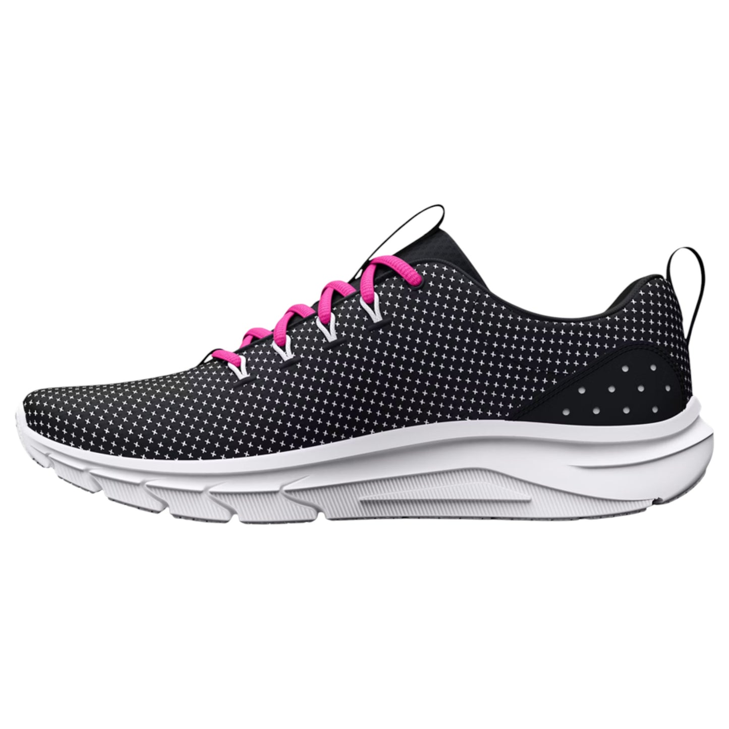 Womens Under Armour Phane RN 2 Shoes Black/Pink