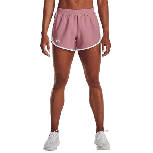 Womens Under Armour Fly-By 2.0 Shorts Pink