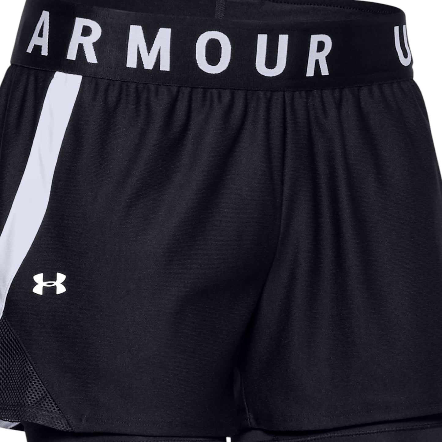 Womens Under Armour Play Up 2-in-1 Shorts Black