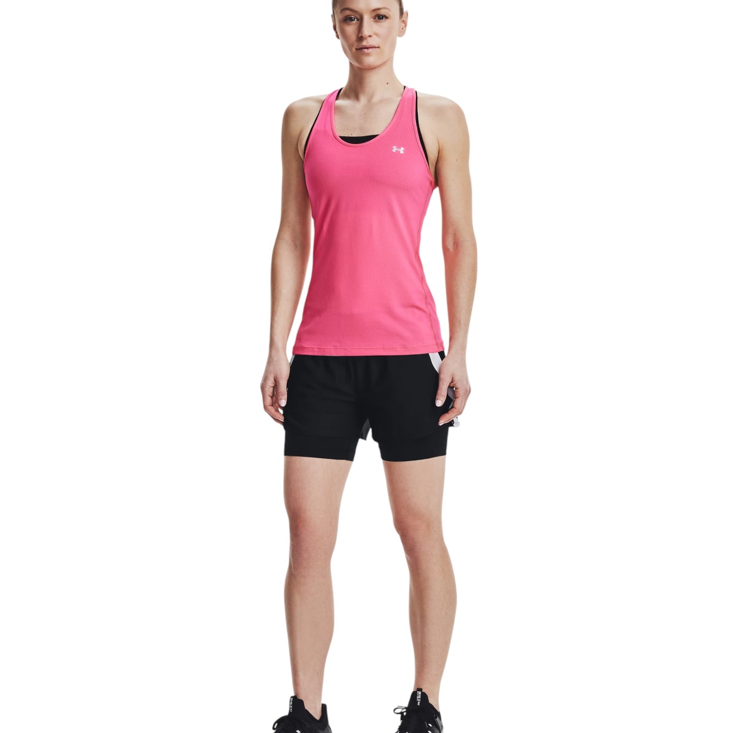 Womens Under Armour Play Up 2-in-1 Shorts Black