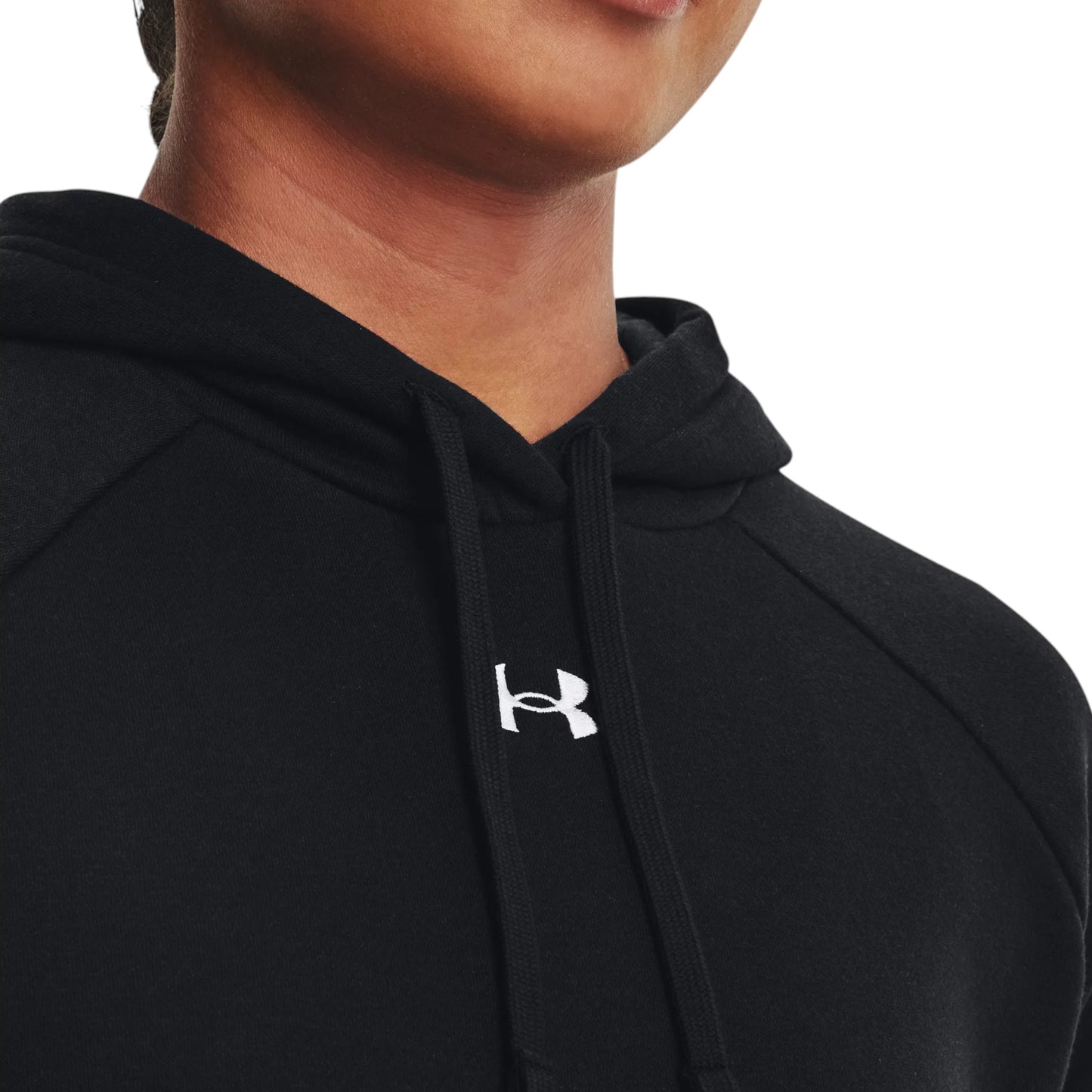 Womens Under Armour Rival Fleece Hoodie Black