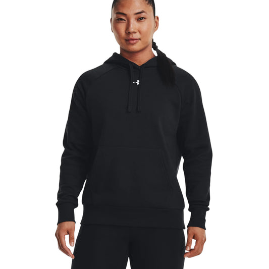 Womens Under Armour Rival Fleece Hoodie Black