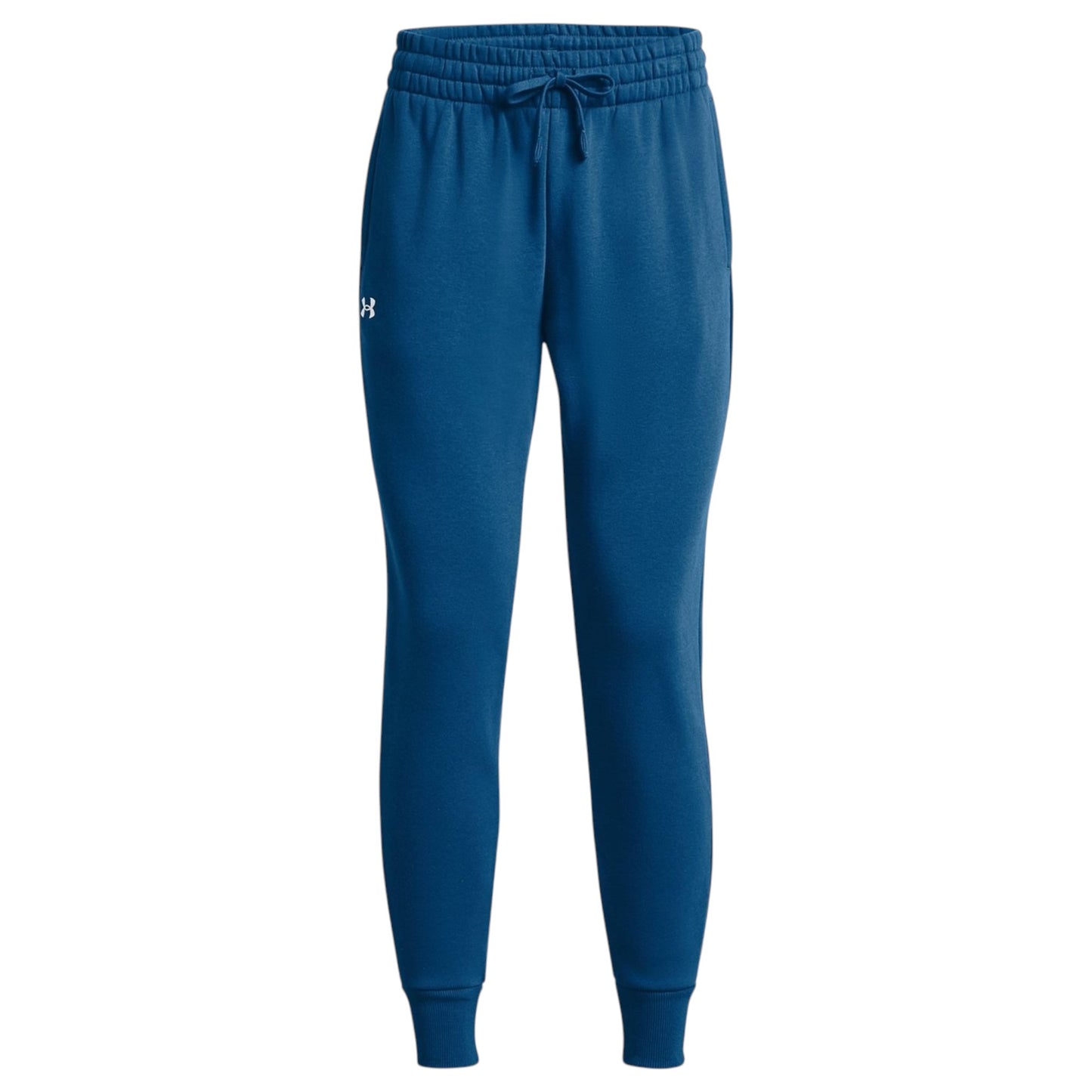 Womens Under Armour Rival Fleece Trackies Blue