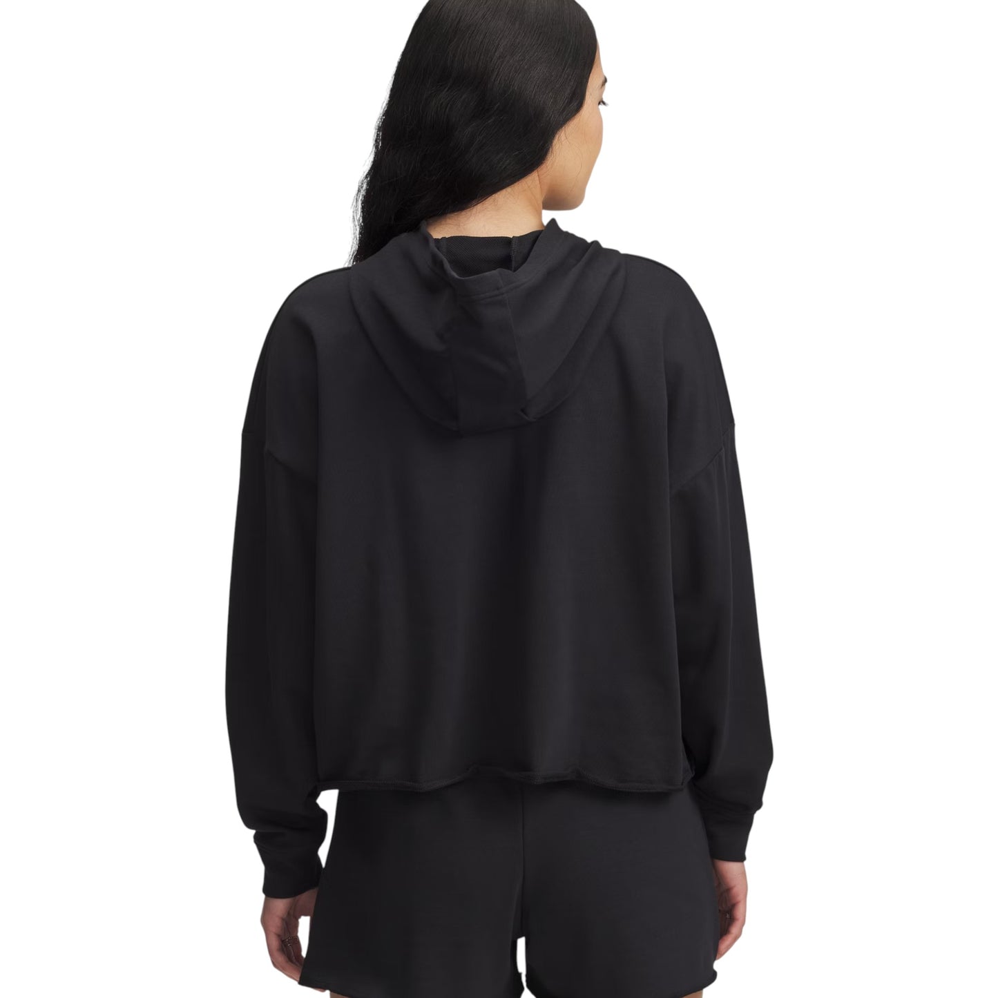 Womens Under Armour Rival Fleece Oversized Hoodie Black