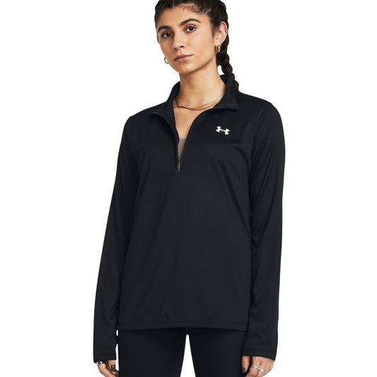 Womens Under Armour Tech 1/2 Zip Jacket Black