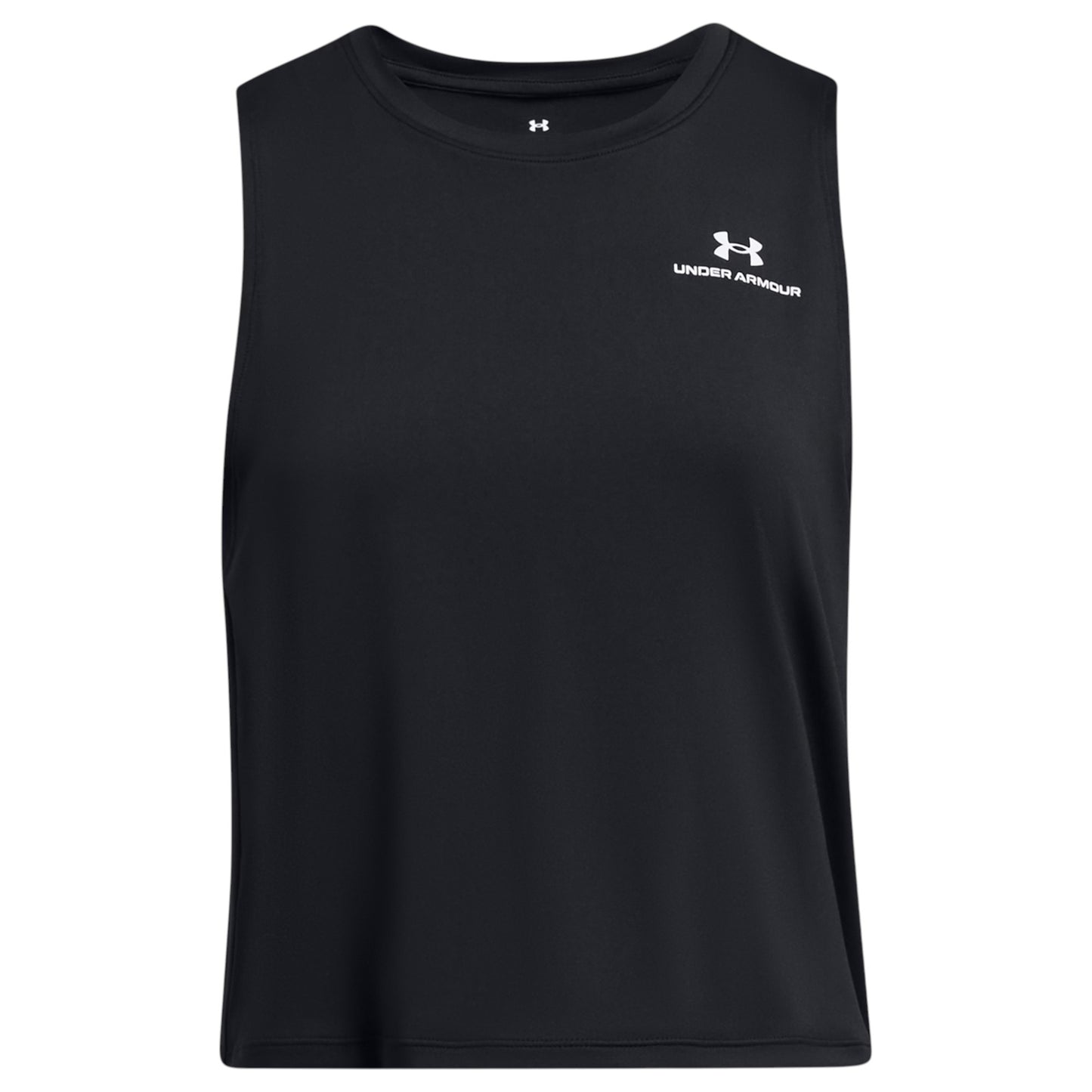 Womens Under Armour Vanish Energy Crop Tank Top Black