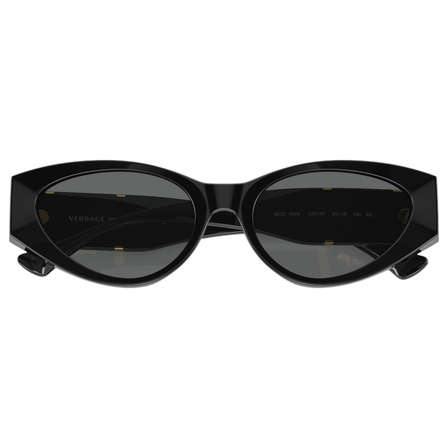 Womens Versace VE4454 Sunglasses Black/Grey
