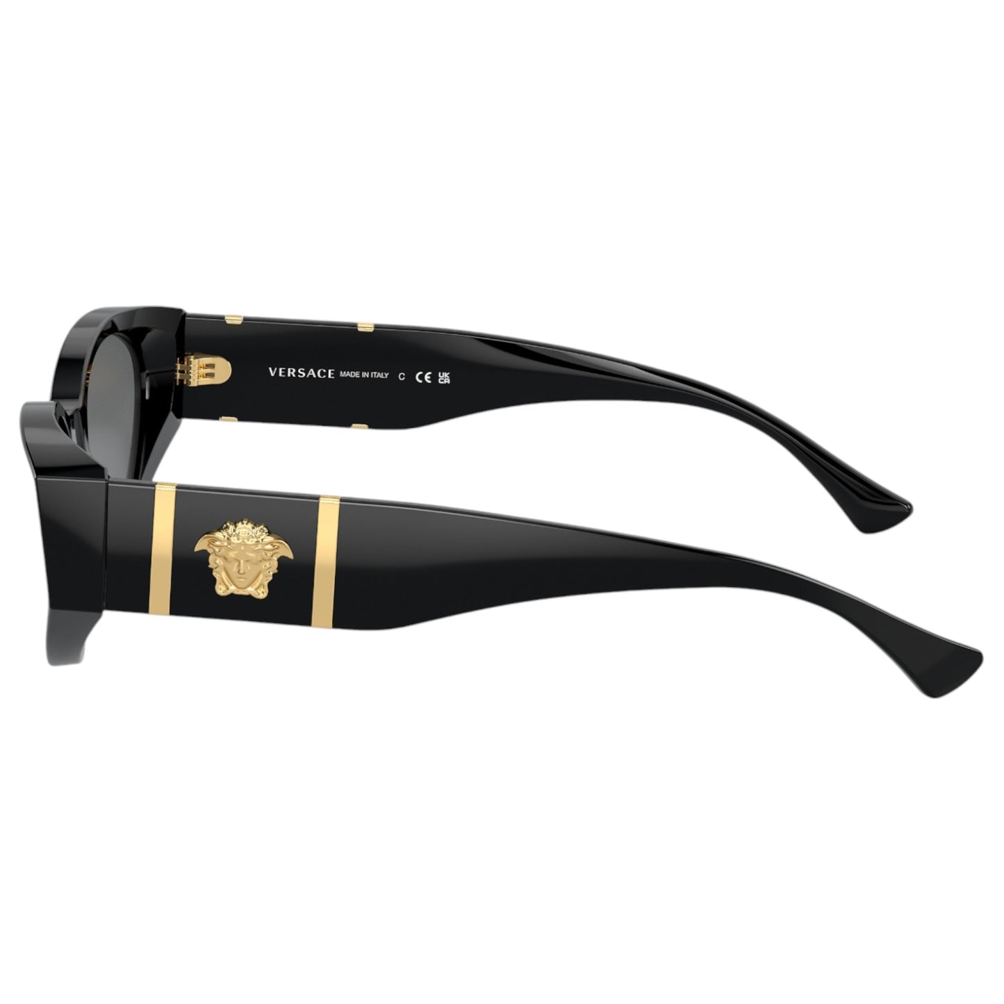 Womens Versace VE4454 Sunglasses Black/Grey