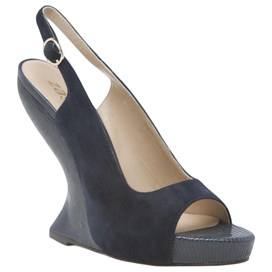 Womens Zasel Evelyn Heels Navy