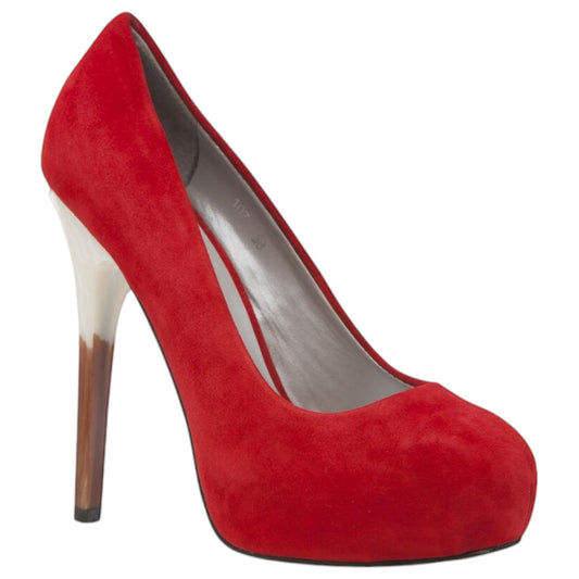 Womens Zasel Layla Heels Red