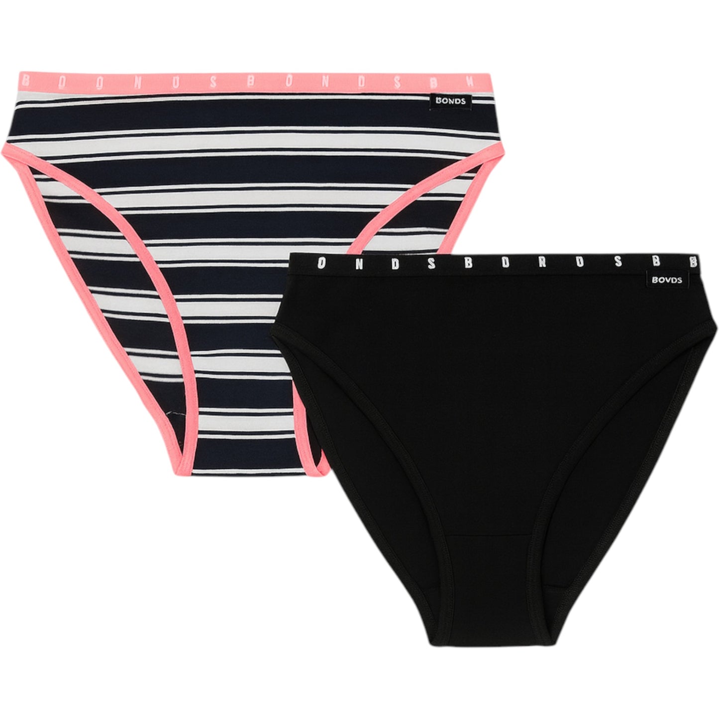 2 Pack Womens Bonds Super Comfy Bikini Underwear Black