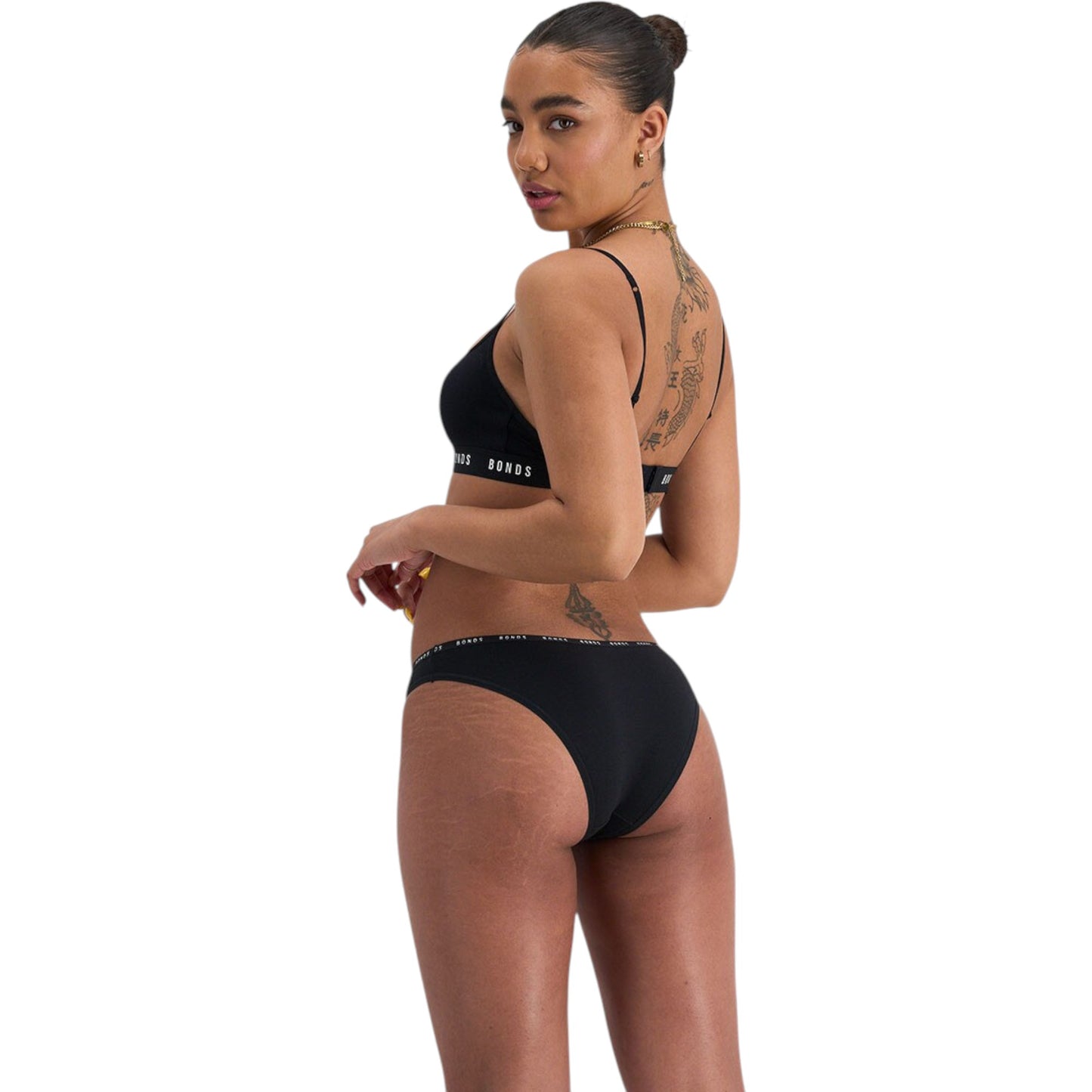 Womens Bonds Icons Kini Skimpy Fit Underwear Black