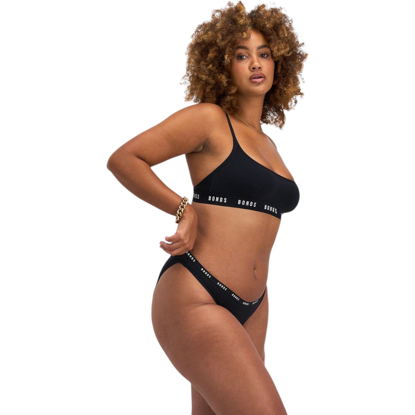 Womens Bonds Icons Kini Skimpy Fit Underwear Black